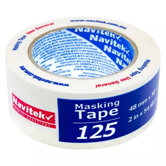 Masking tape uso 125 Navitek color natur al 48 mm x 50 m