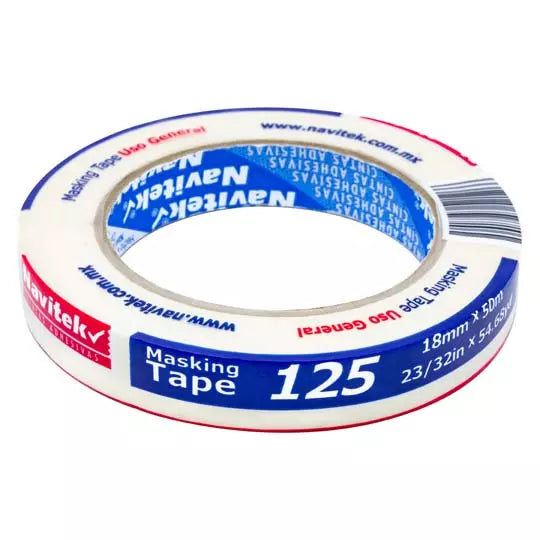 Masking tape uso 125 Navitek color na al 18 mm x 50 m