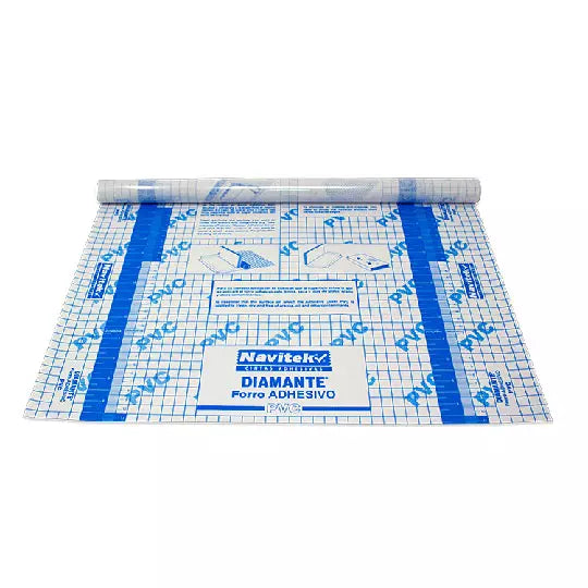 Forro Adhesivo PVC Navitek transparente rollo de 45 cm x 20 m