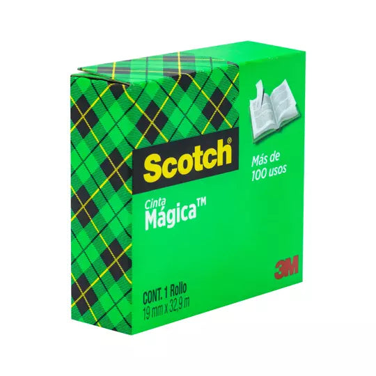 Cinta mágica 3M Scotch 810 Medidas: 19 m m x 32.9 m 1 pieza