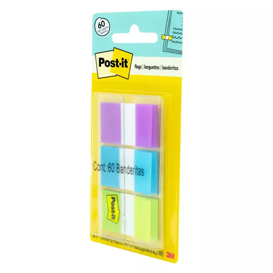 Banderitas Post-It Mod. 680-PBG 3 blocks c/ 20 banderitas