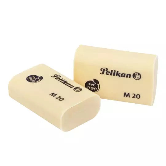 Goma Pelikan M20 de tipo migajón caja co n 20 piezas