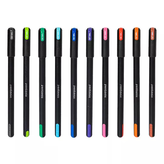 Bolígrafo de gel Pentonic Gel Pen 0.6, 0 .7 y 1.0 mm colores surtidos c/12 piezas