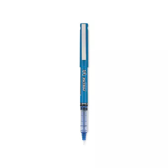 Bolígrafo extra fino Precise V5 Pilot pu nta rodante, color azul, caja c/12 pzas