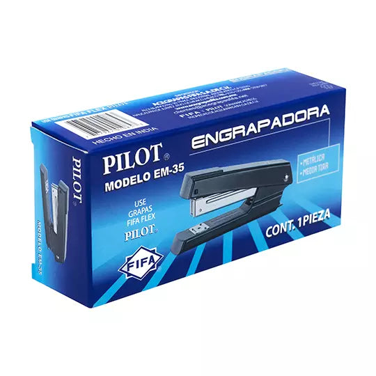 Engrapadora metálica Pilot Mod. EM-35 me dia tira