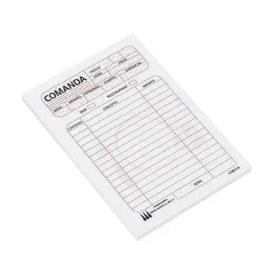 Comanda Pinos Altos de 1/4 carta blíster con 3 blocks