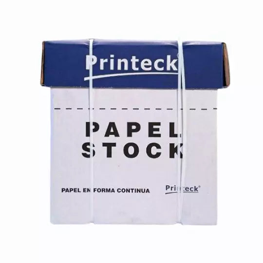 Caja de papel stock Printeck de 9.5" x 5 .5" 2 tantos