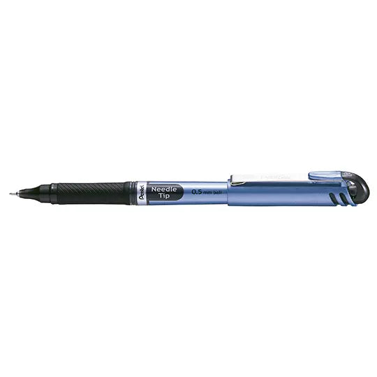 Bolígrafo stick Pentel Energel negro, pu nto 0.5 mm caja con 12 pz.
