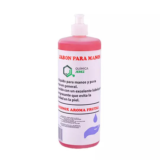 Jabón para manos en despachador de 1 Lit ro aroma frutal