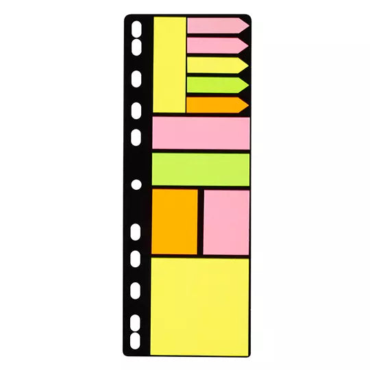Set de notas adhesivas para carpetas Red i-Tag con 270 notas