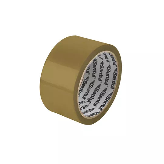 LM-Cinta empaque adhesiva SANTUL canela de 48MM X 50M