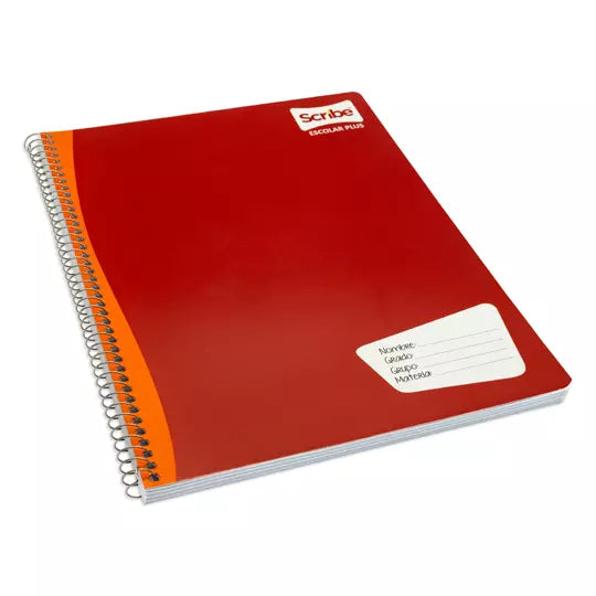 Cuaderno profesional SCRIBE Escolar plus cuadro grande (7 mm) con 100 hojas