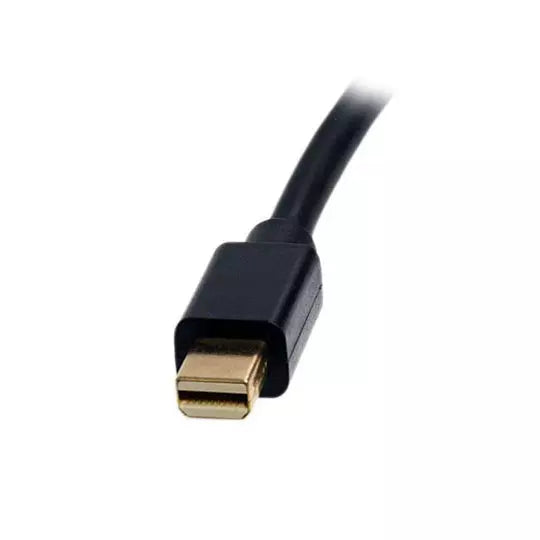 StarTech.com Adaptador Mini DisplayPort a HDMI - 1080p - Monitor Mini DP a HDMI - Dongle Convertidor de Video Pasivo mDP 1.2 a HDMI - Oro Conector - Negro