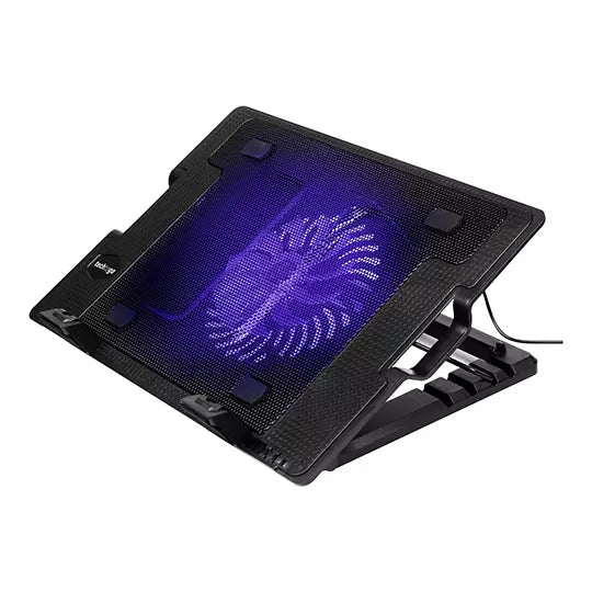 Base enfriadora con luz Led T2G Mod. A5 1881 color negro