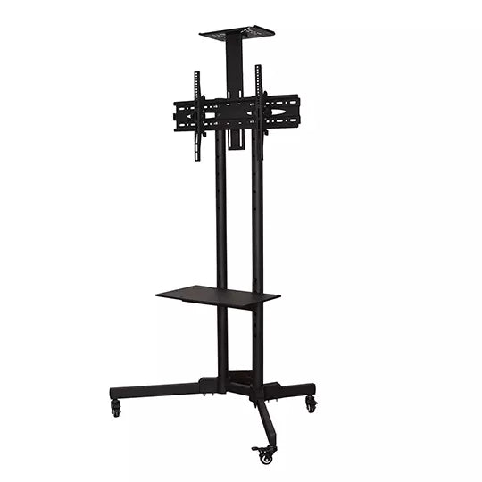 Soporte de pantalla móvil con ruedas 360 grados Techmakro para TV de 32'' a 70''
