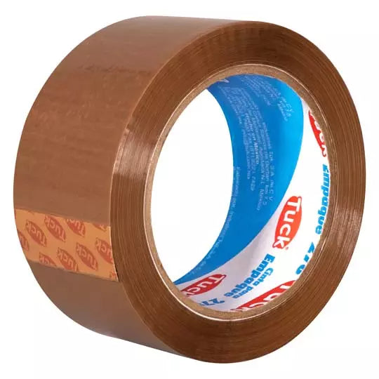 Cinta 278 de empaque TUK 48mm x 100m, co lor canela, con 6 piezas