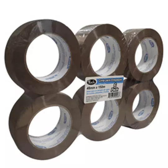 Cinta Tuk 278 Empaque Canela 0.048x150m C/6
