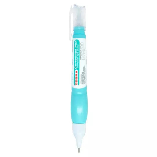 Corrector liquido en pluma ZEBRA punto 0 .8 mm de 7 ml blíster c/1 pieza