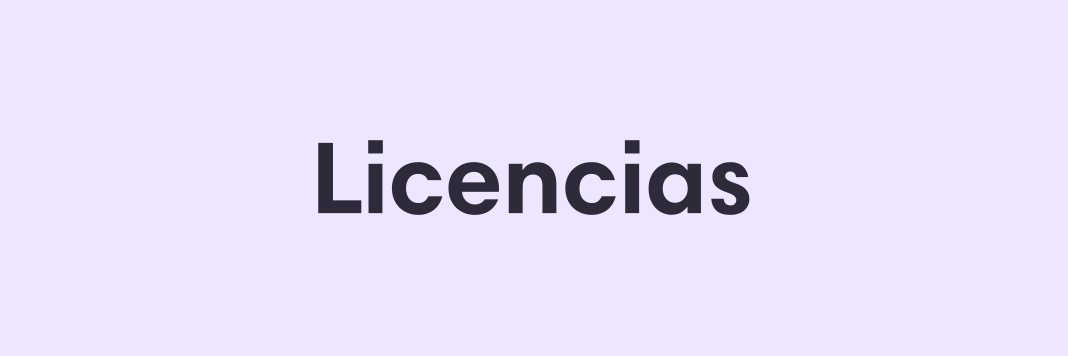 Licencias de software