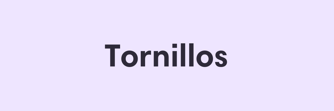 Tornillos