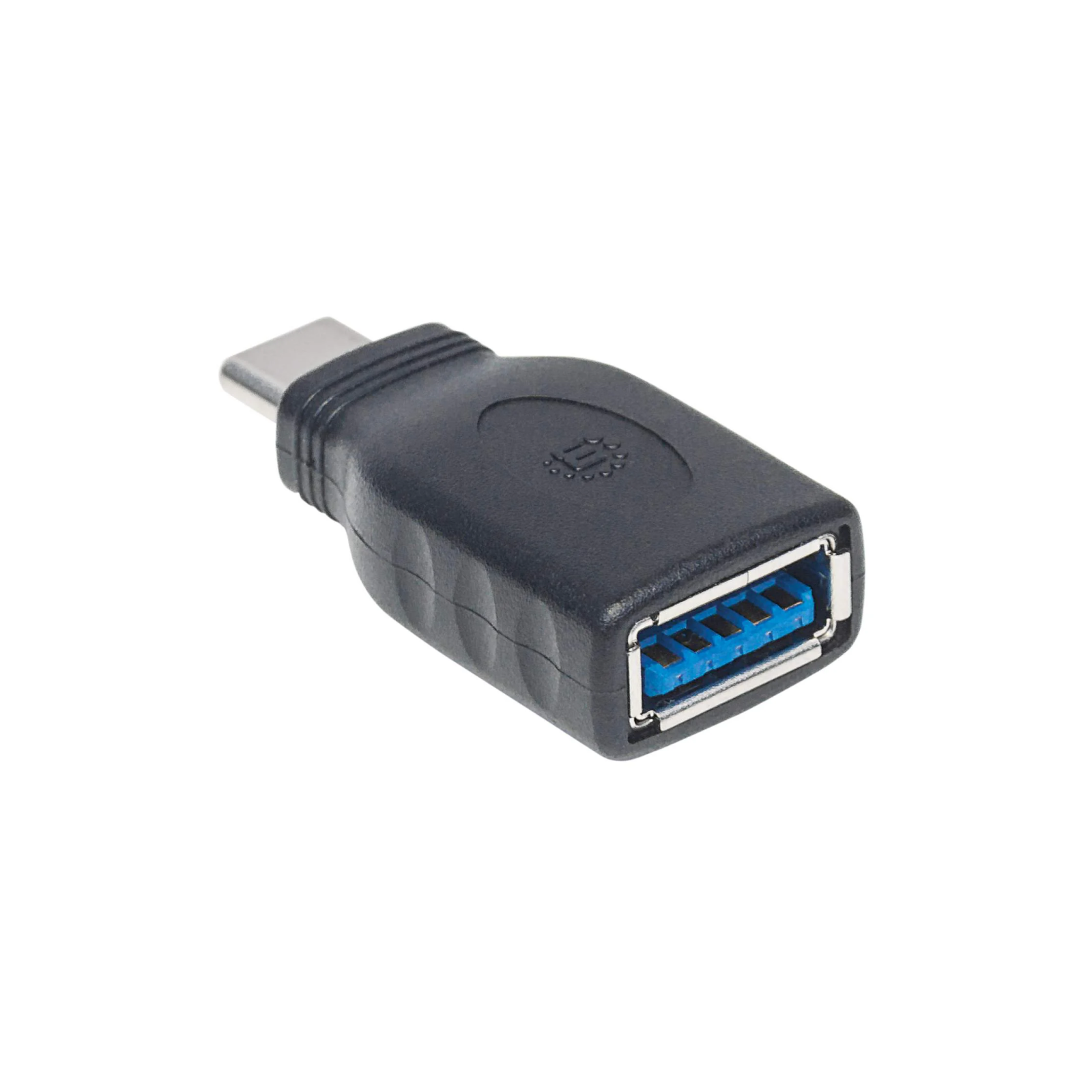 Adaptador Manhattan USB-C 3.1 Gen 1 Super Velocidad CM/AH 5 Gbps Color Negro