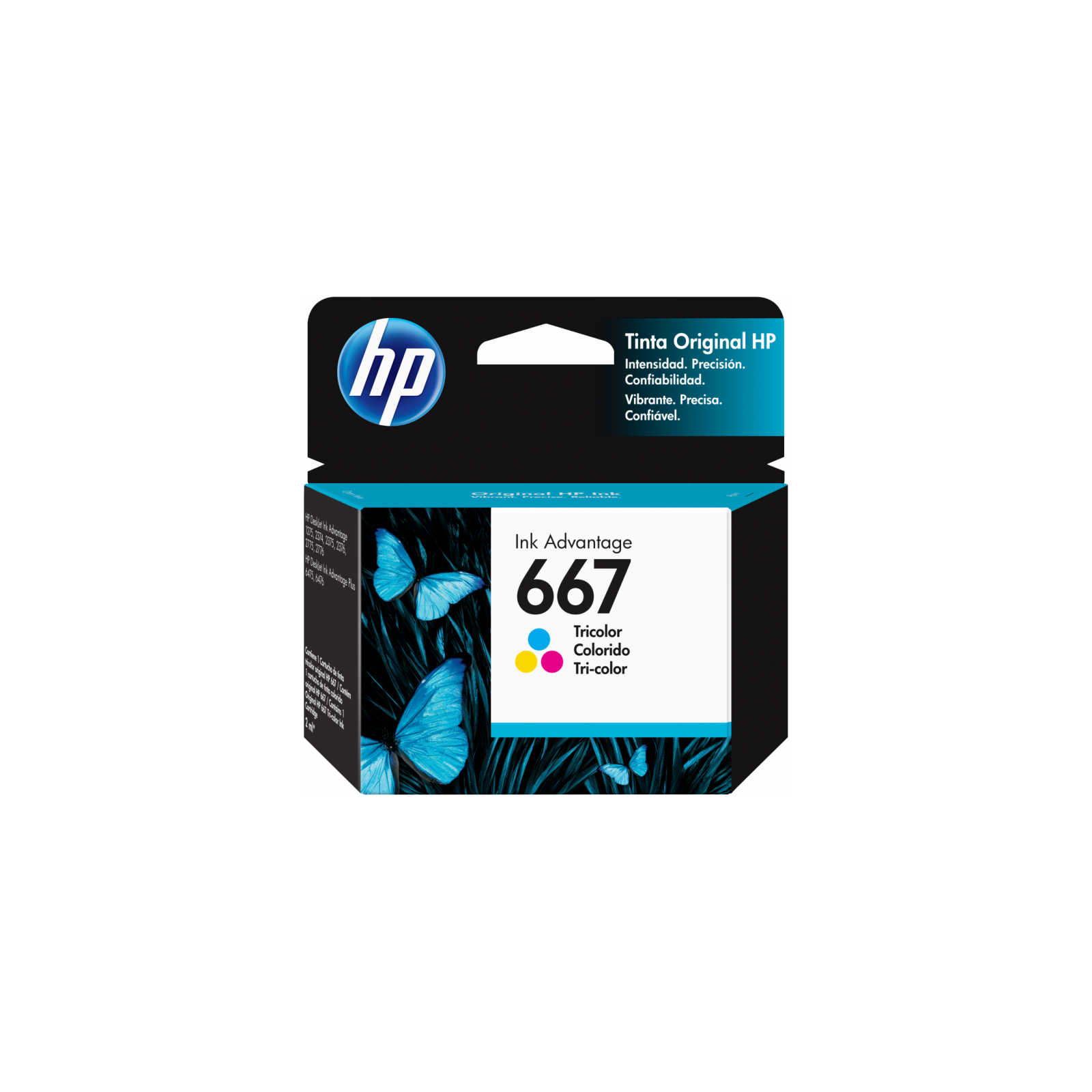 Tinta HP Original Ink Advantage 667 Tricolor