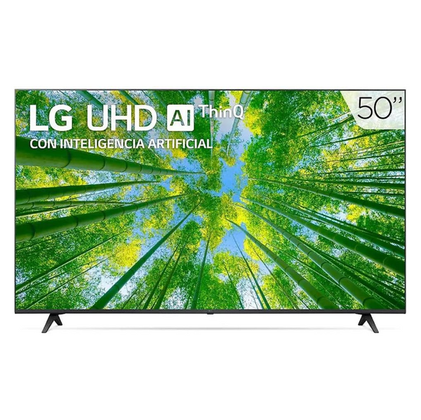 Pantalla LG 50UQ8000PSB 50" AI ThinQ TV UHD 4K Resolución 3840x2160