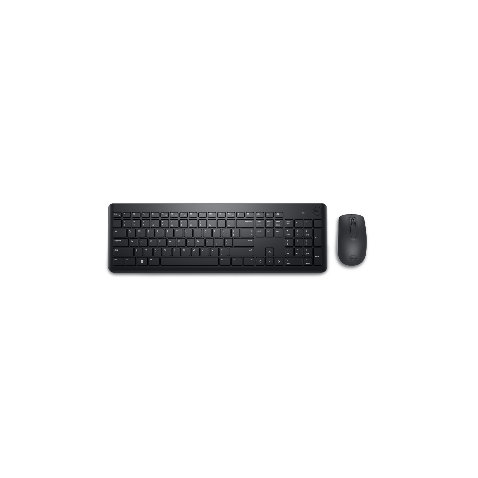 Teclado y Mouse Dell KM3322W Wireless Español Color Negro