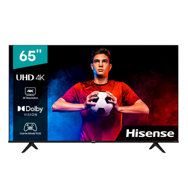 Televisor Hisense A6HV 65" UHD 4K Smart TV Resolución 3840x2160 Google TV/Wi-Fi Dolby Vision