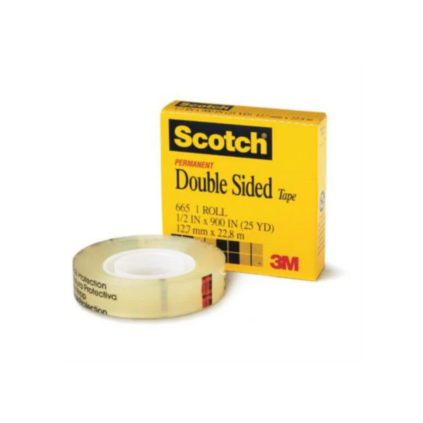 Cinta Scotch 3M Doble Cara 0.12x33m Caja