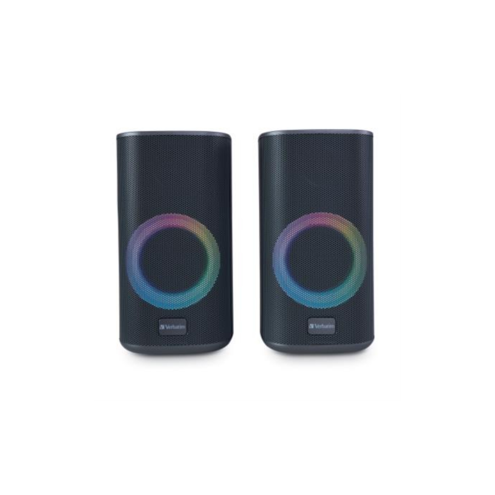 Bocinas VERBATIM RGB de Escritorio C/Bluetooth - Negro