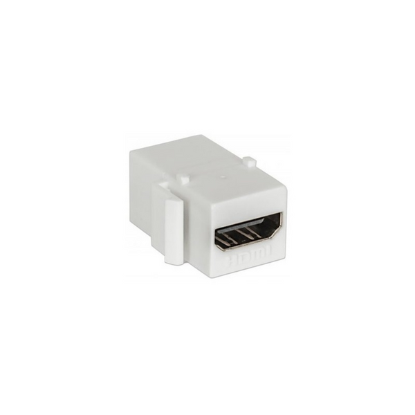 Cople Intellinet Tipo Keystone HDMI H-H Color Blanco