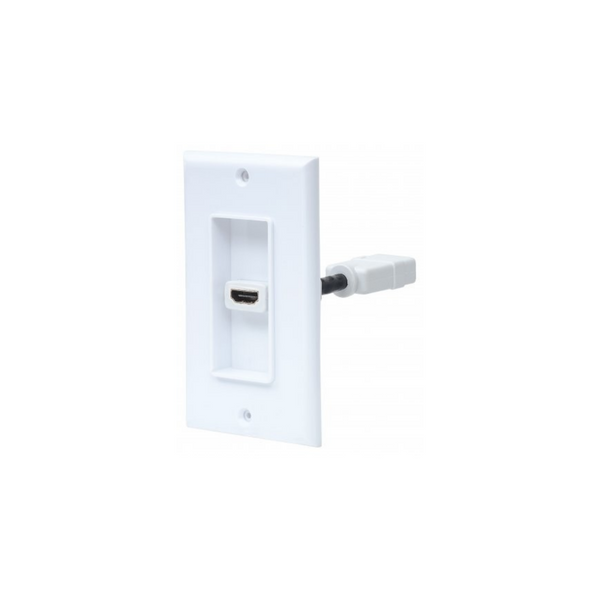 Cople Intellinet HDMI con Faceplate 1 Puerto Color Blanco