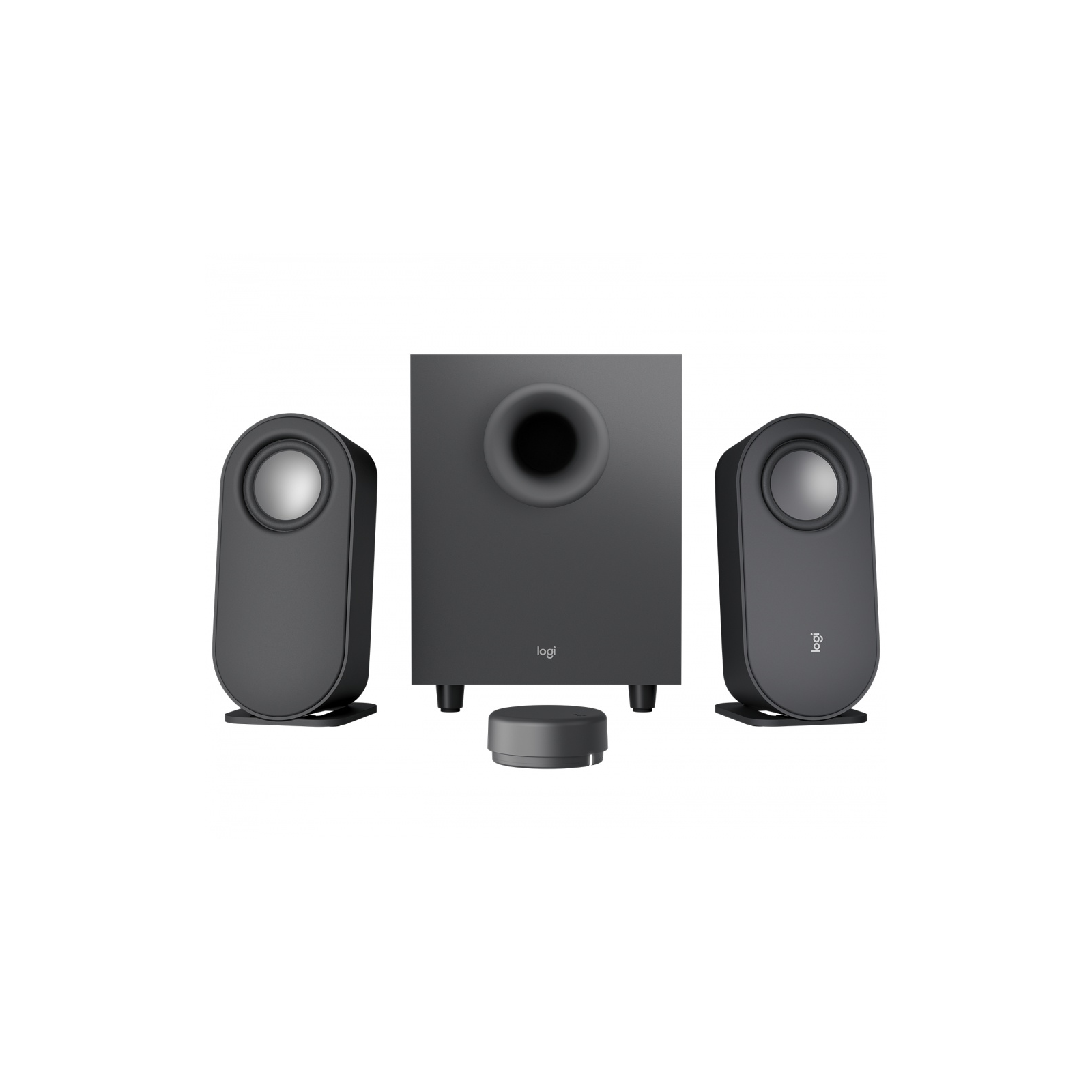 Bocinas Logitech Z407 Bluetooth Subwoofer Control Inalámbrico Color Negro