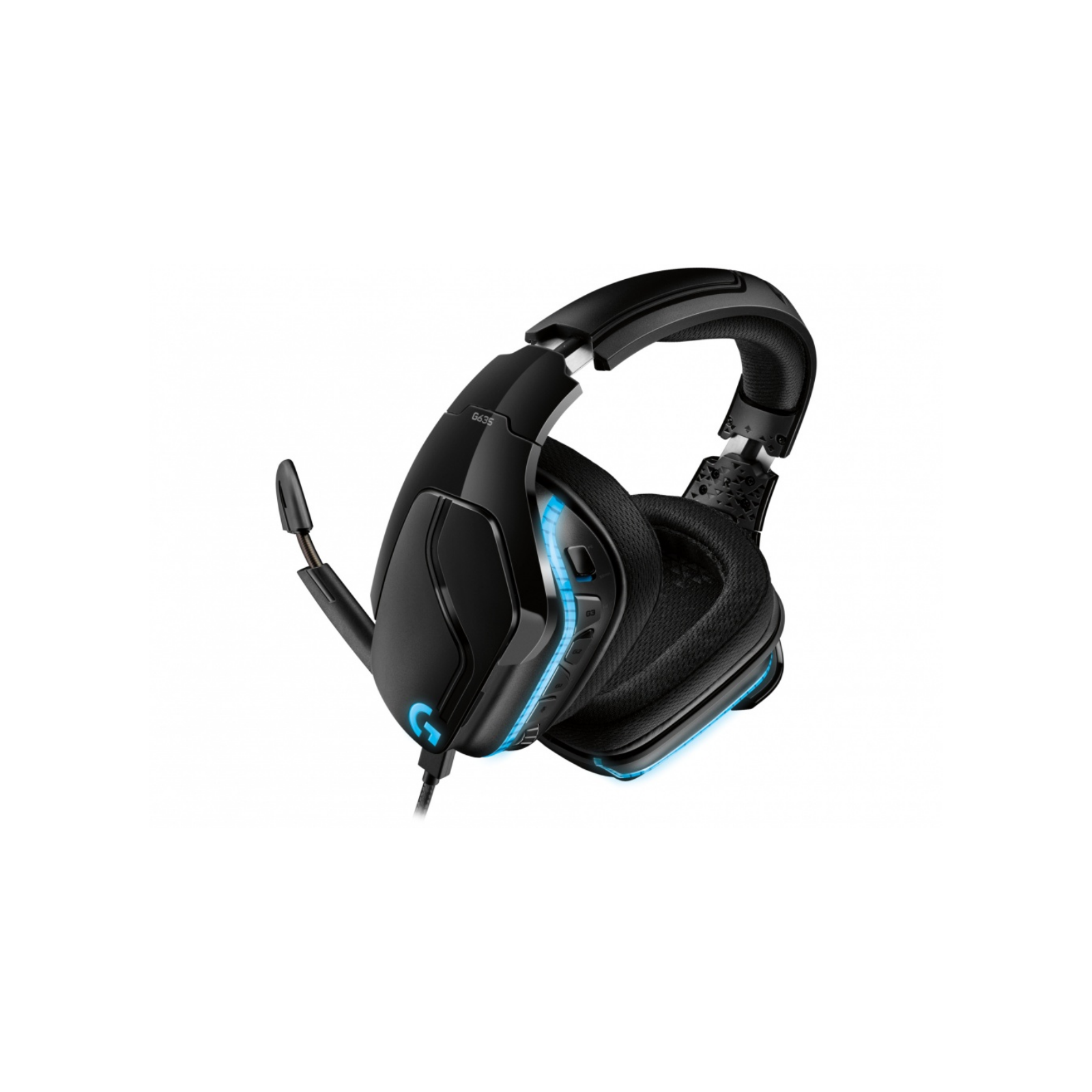 Auriculares Logitech G635 Micrófono Lightsync 7.1 Gaming