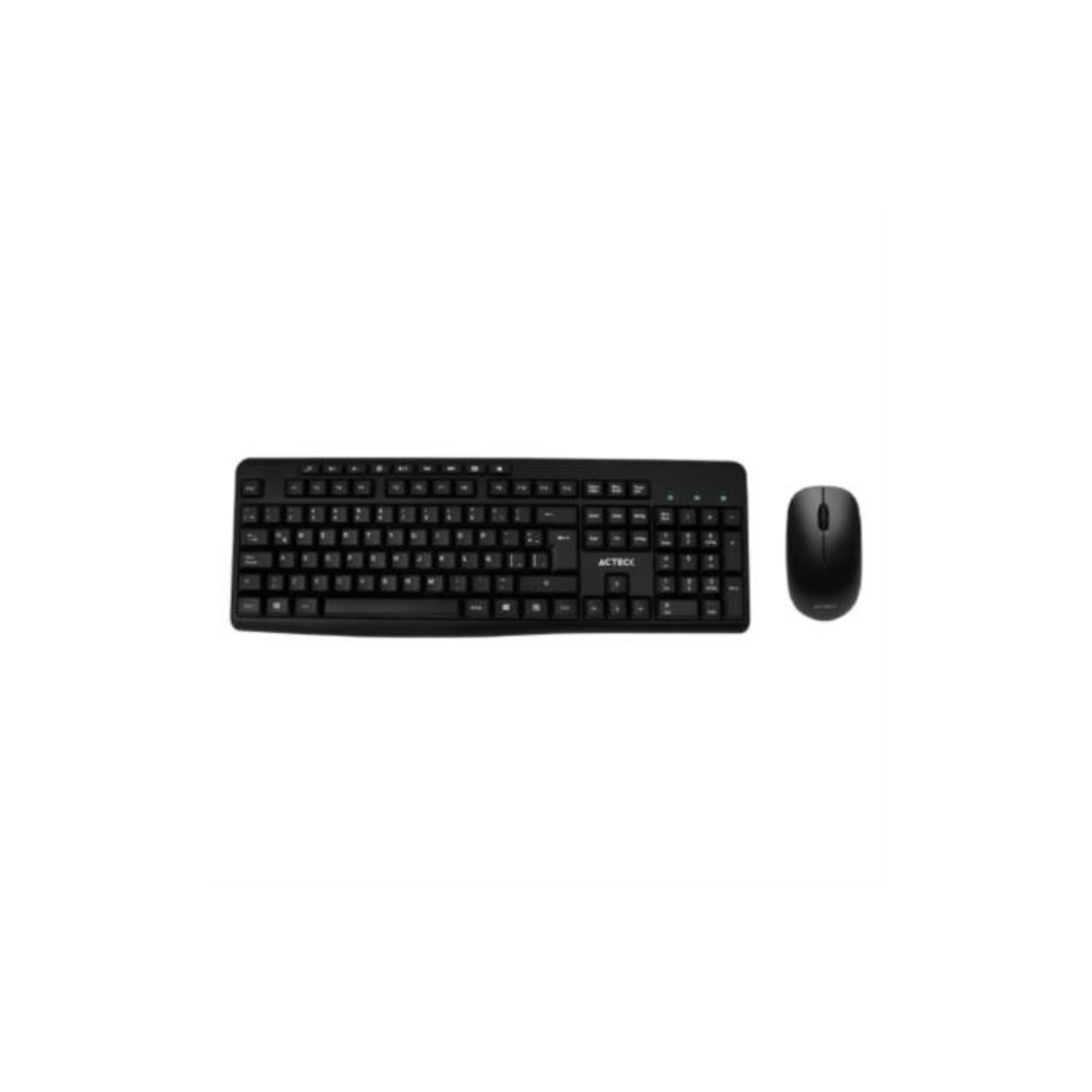 Kit Teclado y Mouse Inalámbrico Acteck Creator MK450 2.4Ghz 1200dpi Color Negro