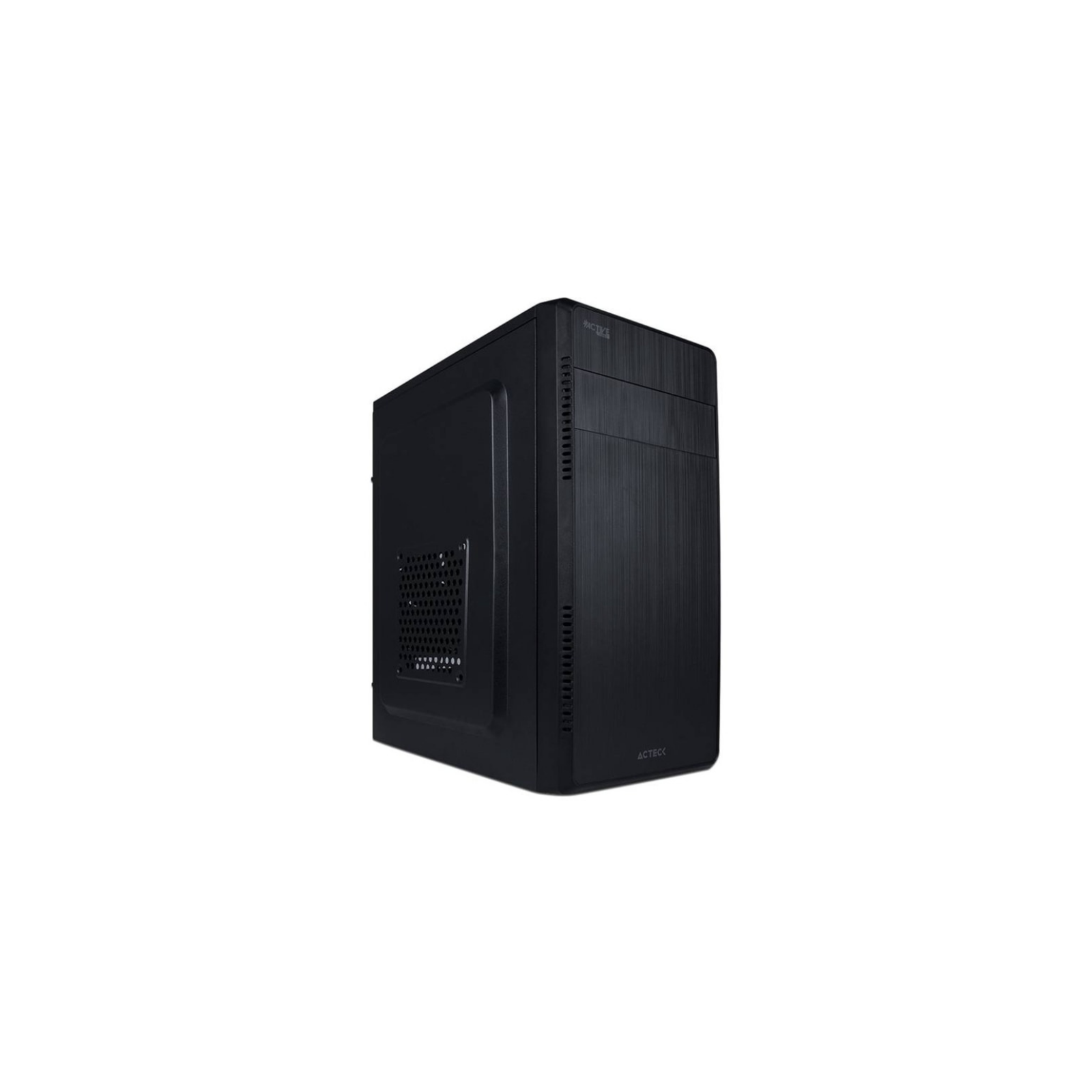 Gabinete Acteck Kioto GC240 Mini Torre con Fuente 500W Micro ATX/Mini ITX USB 3.0 1 Ventilador Color Negro