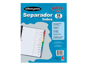 SEPARADOR WILSON JONES 10 DIVISIONES ECONOMICO