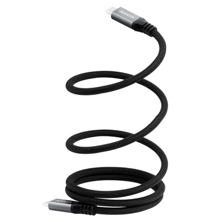 CABLE MAGNETICO ADATA USB-C ADOPTA EL USB 3.2 GEN2 ESTANDAR VLOCIDAD DE TRANSFERENCIA DE DATOS DE 10 GBPS COLOR NEGRO