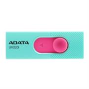 Memoria USB Adata UV220 32 GB 2.0 Color Turquesa-Rosa