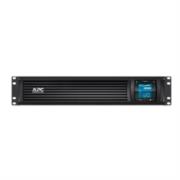 UPS APC 1000VA/600W Pantalla LCD RM 2U 120V 6 Salidas NEMA 5-15R Color Negro