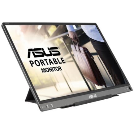 Monitor Asus Portátil ZenScreen MB16ACE 15.6" IPS FHD 1920x1080 1xUSB-C 5ms GTG 60Hz Color Gris