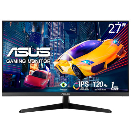 Monitor Asus 27" Led VY279HGR Eye Care 1920x1080 120Hz 1ms IPS HDMI/VGA Adaptative Sync