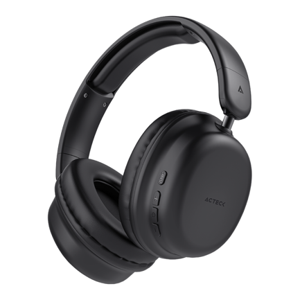 Audífonos Inalámbricos Acteck Over Ear Honour 2 Plus HP626 Negro
