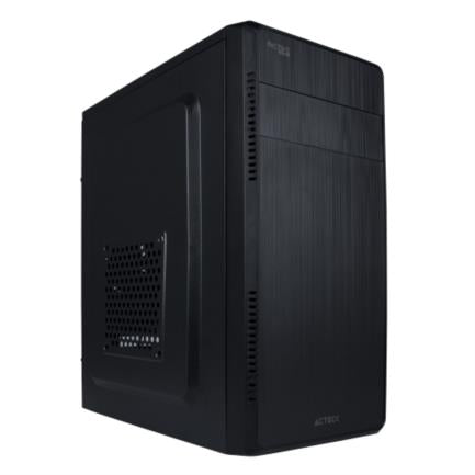 Gabinete Acteck Kioto GC240 Mini Torre con Fuente 500W Micro ATX/Mini ITX USB 3.0 1 Ventilador Color Negro