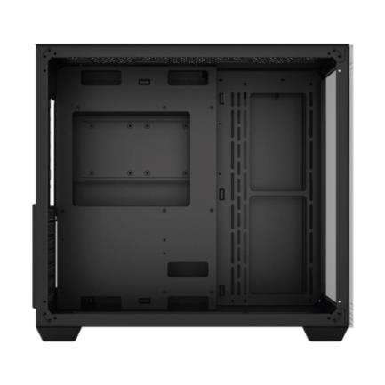 Gabinete Gamer Balam Rush Media Torre Tank Pro GM930 Max ATX Panel Izq Cristal Frente Cristal USB/4Fan RGB HUB Negro