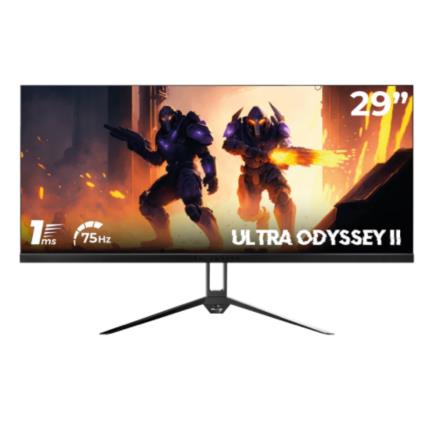 Monitor Gamer Balam Rush 29" Plano BOE ADS Ultra Odyssey II MGX29P WFHD 2560 x 1080 75Hz 1ms HDMI/DP/USB-C 15W Negro