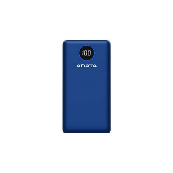 Power Bank Adata P20000QCD Digital 20000mAh Color Azul Oscuro