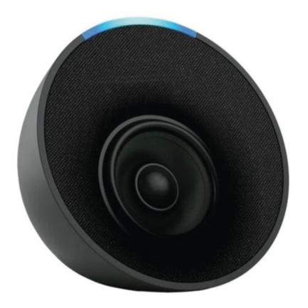 Bocina Inteligente Alexa Amazon Echo Pop Proyección Frontal de 1.95" Wi-Fi/Bluetooth Color Gris Carbón