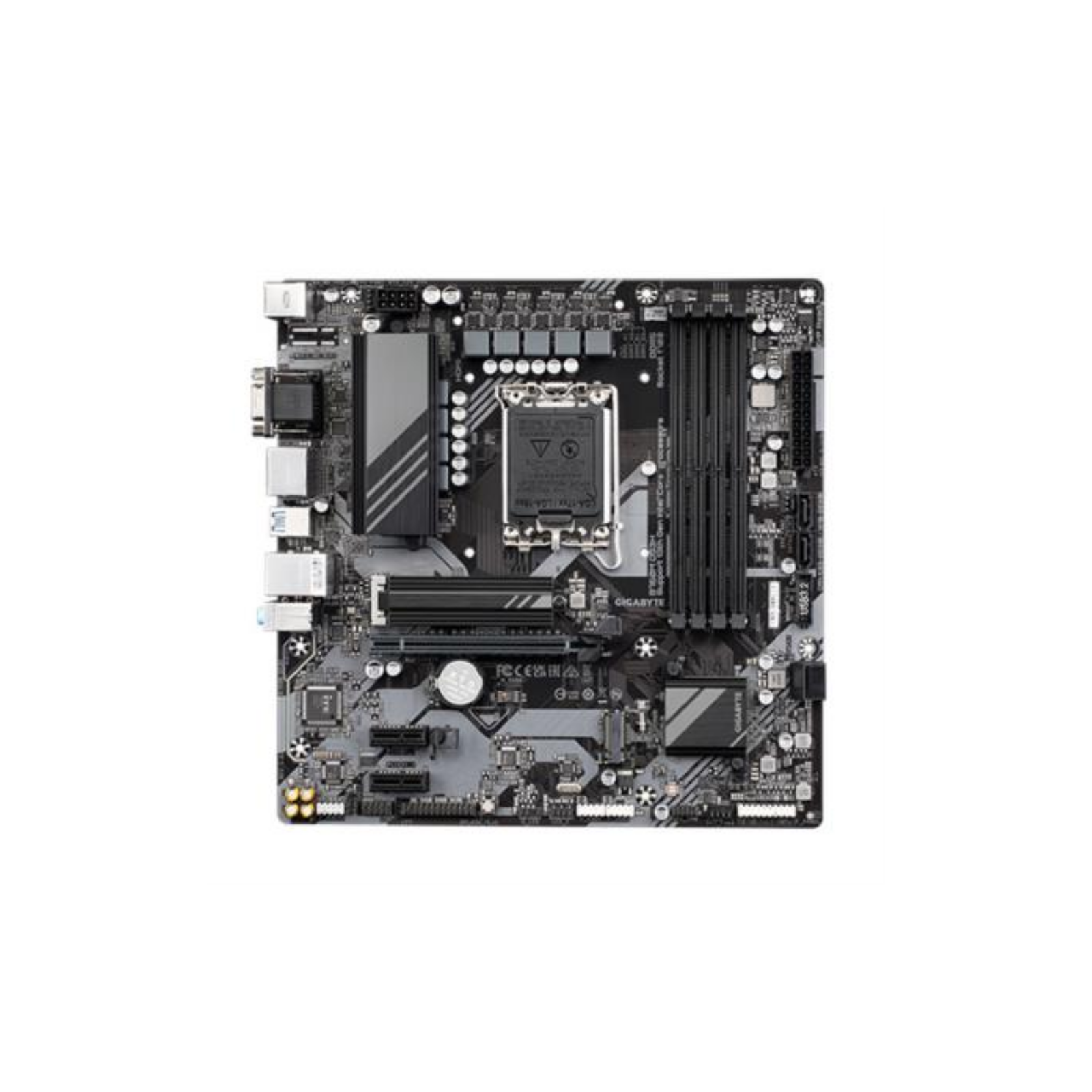 Tarjeta Madre Gigabyte B760M DS3H 4xDDR5 128GB 7600Mhz 1xHDMI 1xDP 1xD Sub PCIe 4.0 M.2 S 1700 12th 13th 14th Gen mATX